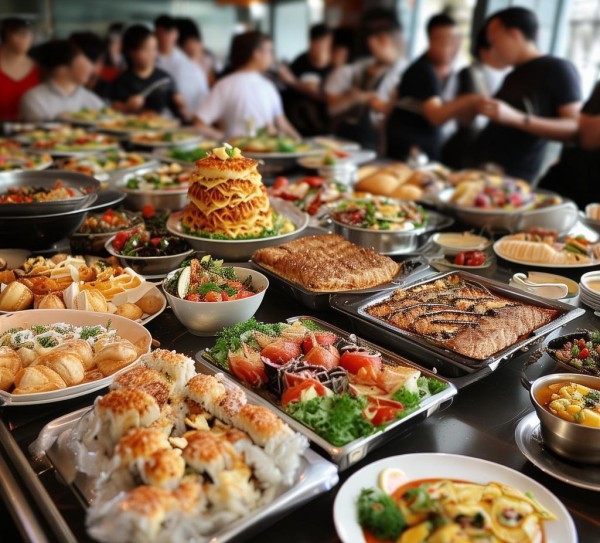 自助餐背后的十菜七十人，揭秘菜品用量秘密,自助餐背后的十菜七十人，揭秘菜品用量秘密,美食,自助餐,营养均衡,第1张