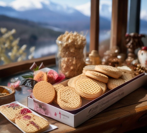 北海道风味威化饼干，尽享日式零食的独特魅力,北海道风味威化饼干，尽享日式零食的独特魅力,美食,零食,第1张