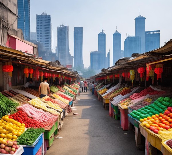 八里营生鲜食材批发市场，繁华盛景与展望未来,八里营生鲜食材批发市场，繁华盛景与展望未来,生鲜食材,健康饮食,冷链物流,第1张