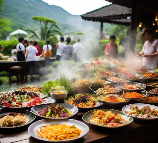 高港金樱汤泉美食之旅，尽享自助盛宴，难忘味蕾狂欢,高港金樱汤泉美食之旅，尽享自助盛宴，难忘味蕾狂欢,美食,自助餐,第1张