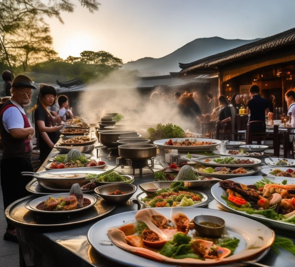 兰陵漫悠汤泉美食探秘，自助餐品鉴指南，解锁多样美食盛宴,兰陵漫悠汤泉美食探秘，自助餐品鉴指南，解锁多样美食盛宴,美食,自助餐,第1张