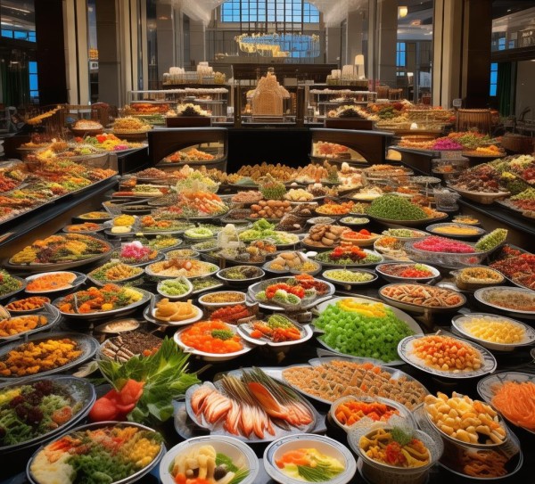 蓝海大酒店自助餐，探秘无尽美食之旅,蓝海大酒店自助餐，探秘无尽美食之旅,美食,自助餐,第1张