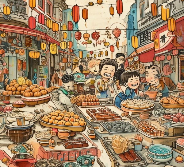 回味童年味蕾之旅——六年级下册风味食品作文精选,回味童年味蕾之旅——六年级下册风味食品作文精选,美食,传统美食,第1张