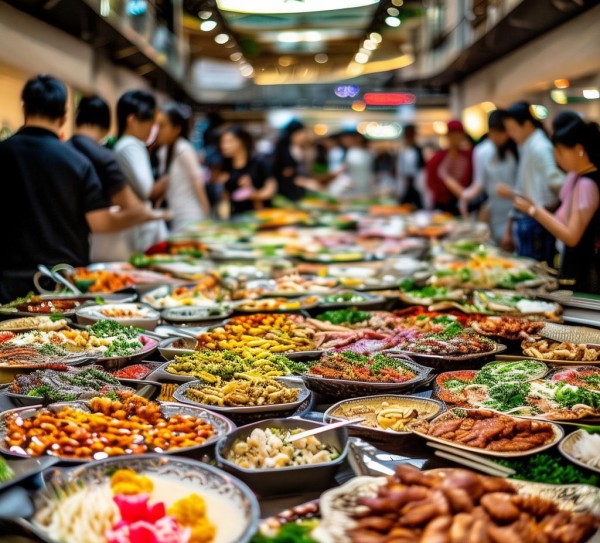 华联城四楼自助餐，品质美食盛宴，尽享味蕾之旅,华联城四楼自助餐，品质美食盛宴，尽享味蕾之旅,美食,自助餐,美食天堂,第1张