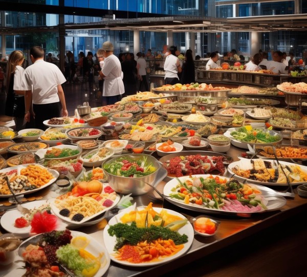 七彩城四楼自助餐，缤纷美食盛宴，味蕾狂欢之旅,七彩城四楼自助餐，缤纷美食盛宴，味蕾狂欢之旅,美食,自助餐,第1张