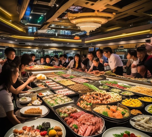 深圳四海一家自助餐，美食盛宴，共享美味时刻,深圳四海一家自助餐，美食盛宴，共享美味时刻,美食,实惠,自助餐,第1张