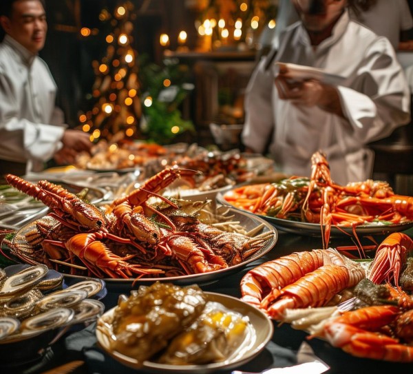 万盛海鲜自助盛宴，探秘必尝的美食秘籍,万盛海鲜自助盛宴，探秘必尝的美食秘籍,美食,自助餐,营养均衡,第1张