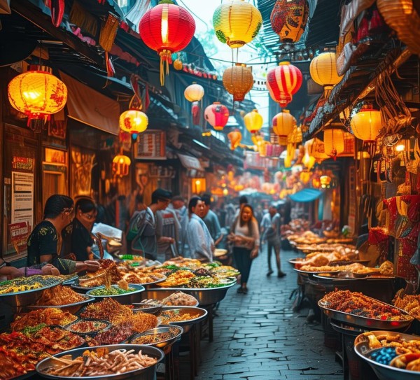 梁河九宝风味街，探寻舌尖上的风情,梁河九宝风味街，探寻舌尖上的风情,美食,饮食习惯,传统工艺,第1张