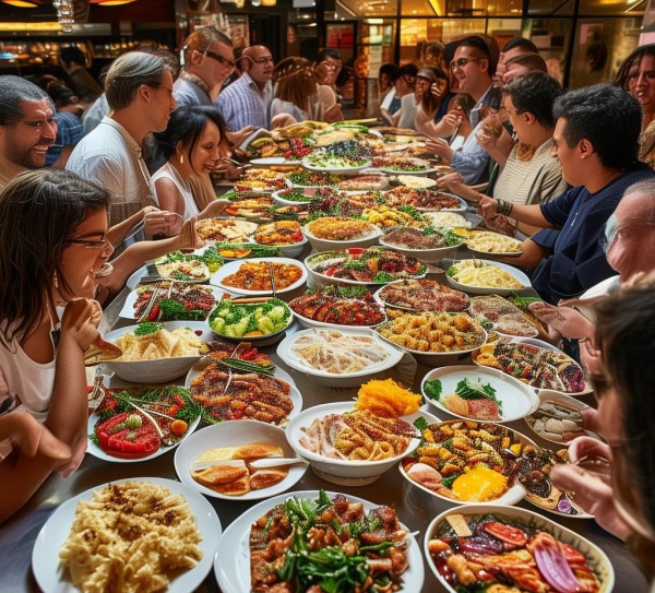 四合自助餐，味蕾盛宴，尽享美食无限,四合自助餐，味蕾盛宴，尽享美食无限,美食,实惠,自助餐,第1张