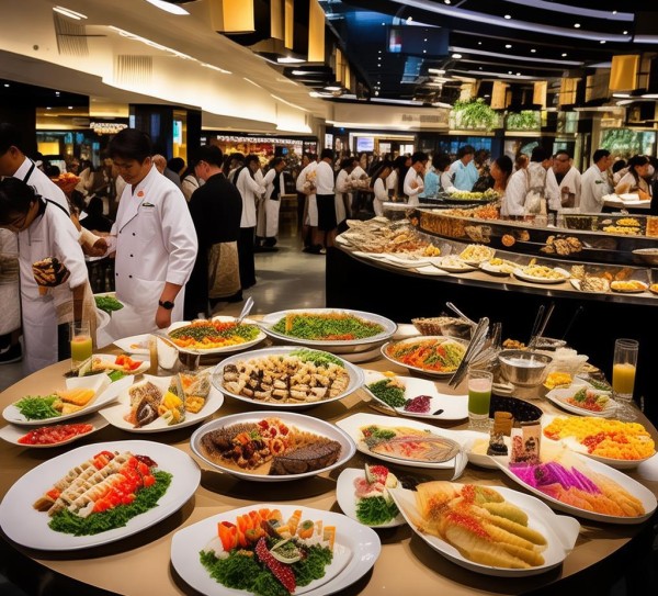 华联城四楼自助餐，味蕾盛宴探秘之旅,华联城四楼自助餐，味蕾盛宴探秘之旅,美食,自助餐,健康饮食,第1张