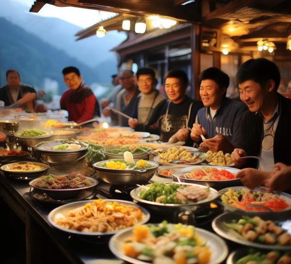 威虎山饭自助餐，美味盛宴，食客一致好评,威虎山饭自助餐，美味盛宴，食客一致好评,美食,实惠,自助餐,第1张