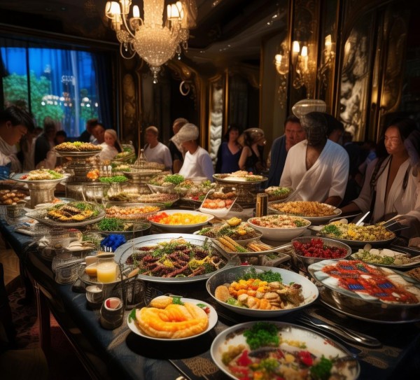 蓝海御华自助餐，美食盛宴，尽享非凡味蕾之旅,蓝海御华自助餐，美食盛宴，尽享非凡味蕾之旅,美食,实惠,自助餐,第1张