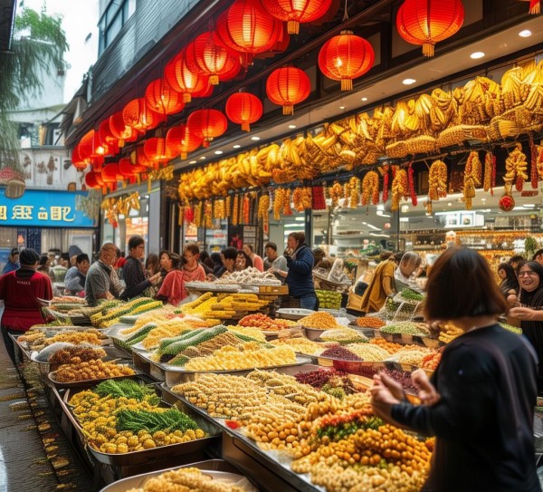 五谷丰登杨凌店，丰收美食盛宴，尽享自助美味,五谷丰登杨凌店，丰收美食盛宴，尽享自助美味,美食,自助餐,酸辣粉,第1张