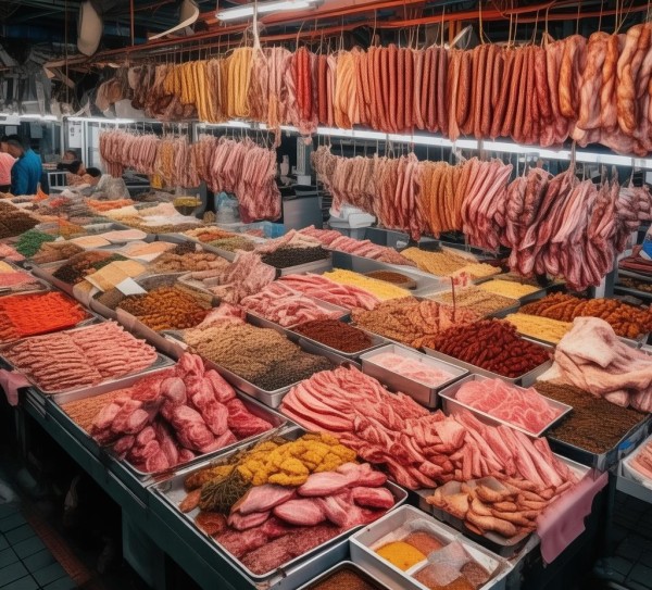 风味肉食批发市场，品味独特市井风情,风味肉食批发市场，品味独特市井风情,美食,实惠,第1张