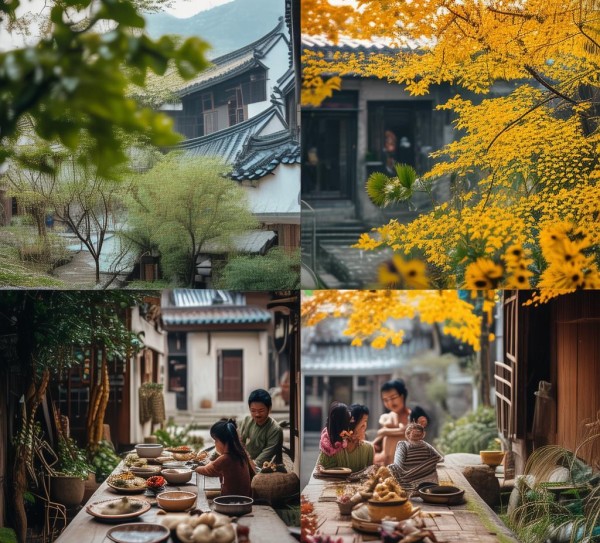 长安新民村三餐四季，家的味道，四季流转,长安新民村三餐四季，家的味道，四季流转,美食,实惠,第1张